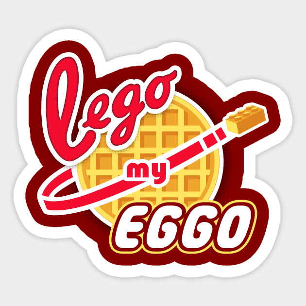 Lego My Eggo Sticker by TheHookshot